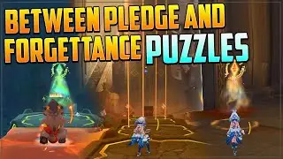 Open the Barrier Puzzles | Between Pledge and Forgettance Quest | Genshin Impact 5.0