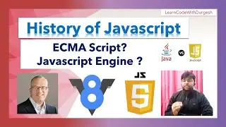 #2 History of Javascript  | What is ECMAScript ? |  Javascript Engine | Java vs Javascript | Hindi