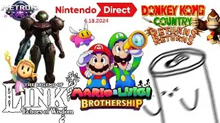 Reacting to the June 2024 Nintendo Direct!