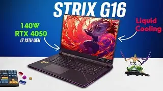 Asus ROG Strix G16 Review 2025 – i7 13650HX & RTX 4050 (140W) | Gaming Beast or Overpriced?