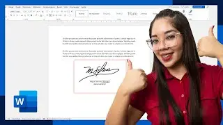 Como insertar una firma digital en Word