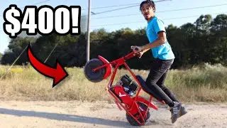 Testing The Viral FRP Mini Bike!