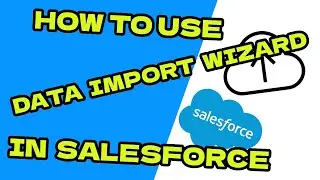 How to use Data Import Wizard in Salesforce 