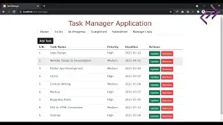 Task Manager Application in PHP MySQL with Source Code - CodeAstro