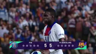 PES 2021 FC BARCELONA VS PSG PENALTY SHOOTOUT PES 21