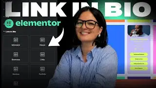 LINK IN BIO BY ELEMENTOR - Elementor Wordpress Tutorial Flex Container