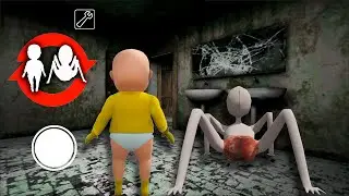 Playing As Baby In Yellow and Slendrina's Baby In Granny's Old House! Mod menu