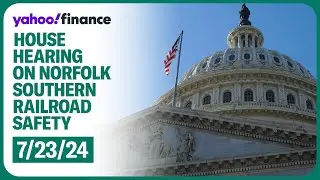 House hearing on last years Norfolk Southern derailment  in East Palestine