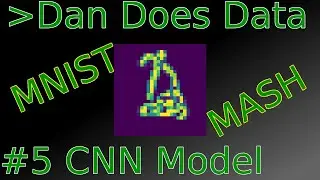 DanDoesData MNIST Mash #5 Convolution Neural Network