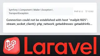 Connection could not be established with host | Laravel Bug Fix | Laravel 10 | Laravel