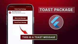 Flutter Toast Message | Say Goodbye to SnackBars!