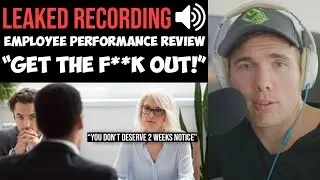 LEAKED RECORDING! Employee QUITS over RIGGED Performance Review | #grindreel