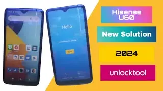 Hisense U60 New Method 2024 Unlock Password|Google Account with Unlocktool