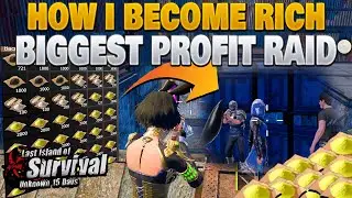 Solo Online Raid HOW I BECOME RICH BIG PROFIT RAID LAST ISLAND OF SURVIVAL | LAST DAY RULES SURVIVAL