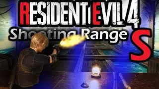 Resident Evil 4 Remake: Shooting Range ALL STAGES [S RANK & BONUS TIME]