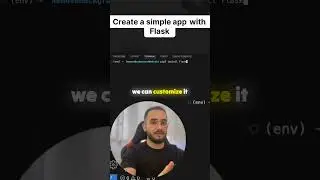 What is Flask and how you can build a web app with it #python #flask #webdevelopment
