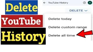 How To Clear Your YouTube History | YouTube History Delete