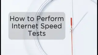 How to Perform Internet Speed Tests | Technology Education