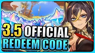 NEW 3.5 OFFICIAL REDEEM CODE! CLAIM NOW! (FREE 60 PRIMOGEMS!) Genshin Impact Baizhu Kaveh Dehya Mika