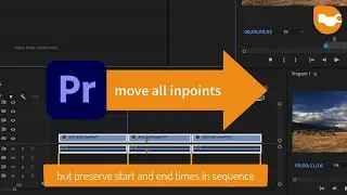 Premiere Pro: Offset All Clips in Sequence