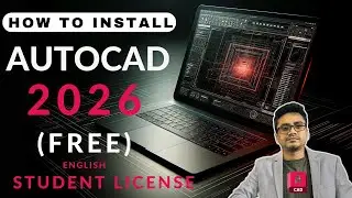TÉLÉCHARGEMENT ET INSTALLATION GRATUITS D'AUTOCAD 2026 || LICENCE ÉTUDIANTE