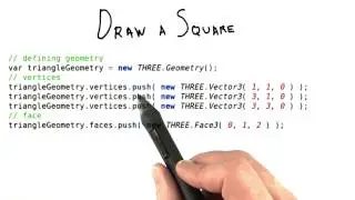Creating Geometry in three.js - Interactive 3D Graphics