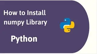 How to install numpy Library in Windows python IDLE and Jupyter Notebook