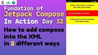 android migrate compose to XML | android migrate compose to view group | add compose into XML