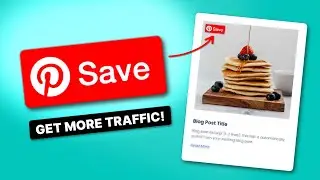 How to Add CUSTOM Pinterest Buttons to Your Blog