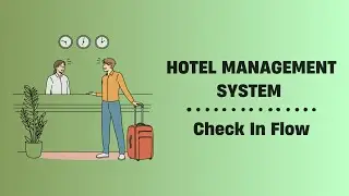 Hotel Management System - Check In Flow Odoo
