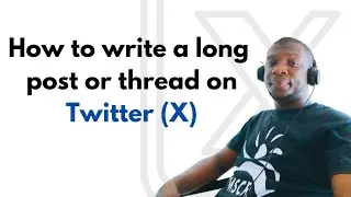 How to write a long post or thread on Twitter