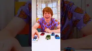 🚗#Машинки играют в прятки! #игрушки #MecardBall #длядетей #игрыдлядетей #роботы #трансформеры