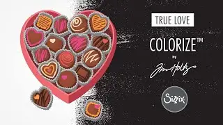Sizzix: How To Assemble Tim Holtz Colorize Die True Love