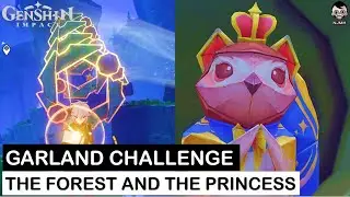 Garland Passed Through At Once Puzzle | The Forest and the Princess | Genshin Impact