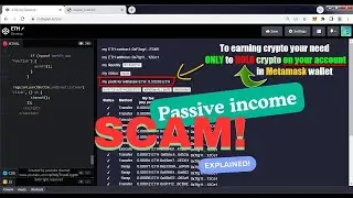 PASSIVE INCOME SCAM EXPLAINED | NEW METHOD!