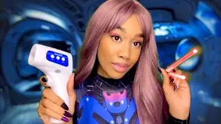ASMR Alien FULL BODY Exam Detail Medical Roleplay 👽🛸 ASMR Alien Role-play