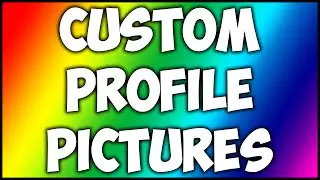 How To Make Custom Profile Pictures For YouTube w/ PhotoShop (2016)