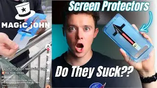 Magic John Screen Protectors Do they Suck??