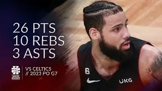 Caleb Martin 26 pts 10 rebs 3 asts vs Celtics 2023 PO G7