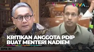 Jleb! Nadiem Dibikin Terbang Lalu Dijatuhkan Anggota PDIP