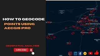 HOW TO GEOCODE POINTS USING  AECGIS PRO