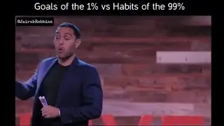 1% dreams vs 99% habits