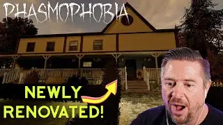 NEW PHASMOPHOBIA UPDATE! Checking out the Bleasdale Renovation w/ Skizz