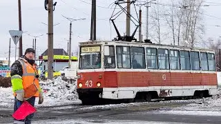 Реакция на ТРАМВАЙ НА ЗАВОД в НИЖНЕМ ТАГИЛЕ