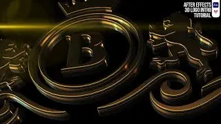 3D Logo Animation - After Effects 3D Intro Tutorial | Element 3D