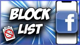 How to see Facebook Block List and Delete it ✅ Quick & Easy 2022