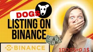 Breaking-DOGS Airdrop Token listed on Binance||#cats #goats