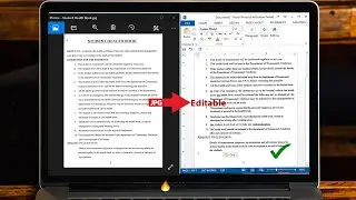 JPG to Word Converter and edit ✅ | How to Convert JPG Photos to Editable MS Word File 🔥