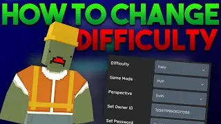 How To Change Your Unturned Server Difficulty