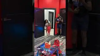 Surprising Mj With His New SpiderMan Room For His Birthday 